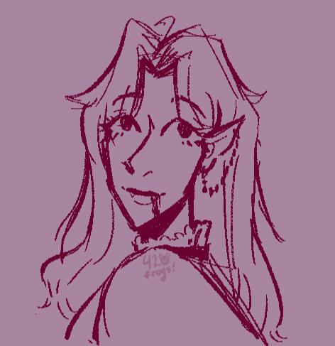 Example of a bust sketch